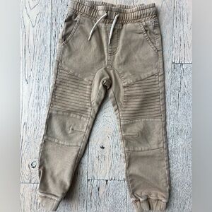Boys Cotton On Tan Joggers size 5